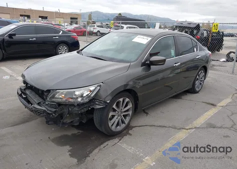2013 Honda Accord Sport from USA, damaged, VIN 1HGCR2F54DA277219